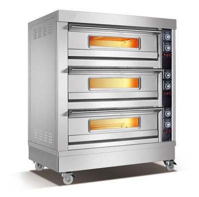 China Snack Factory CE Approval Electric Bread Oven for sale