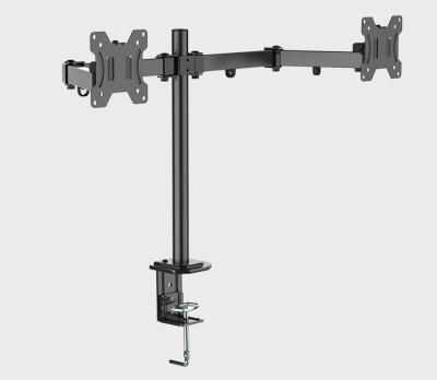 China Aluminum + Steel Adjustable TV Wall Mount Bracket Computer Desk Stand With Reasonable Price for sale