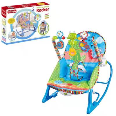 China Modern Comfortable Portable Baby Rocker Bouncer Swing Bed Blue for sale