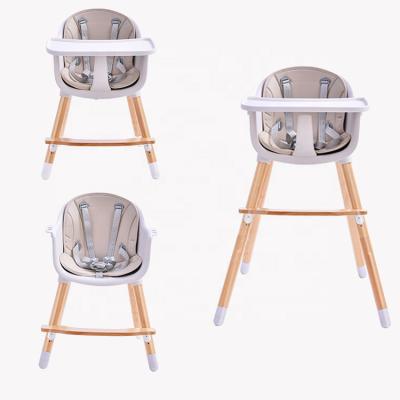 China New modern multifunctional wooden baby umpire chair for baby feeding European standard wholesale for sale