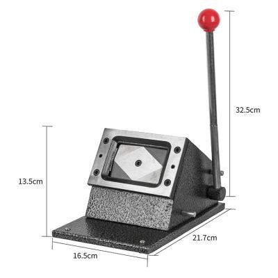 China PVC DIE CUT 54*86 Round Manual PVC ID Card Handheld Corner Die Cutter for sale