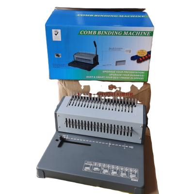 China 2088C Bending Plastic Binding Machine 51mm Plastic Elipse Comb for sale