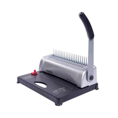 China A4 21 Hole Wire Punch Hand Manual Plastic Comb Making Binding Machine 51mm Elipse Plastic Comb for sale