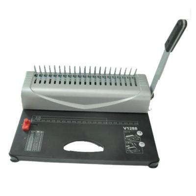 China Manual Punch Document Plastic Comb Making Binding Machine 51mm Elipse Plastic Comb for sale