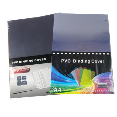 China A4 125mic 180mic Plastic Transparent PVC Binding Cover Film Protective Sheet for sale