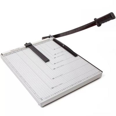 China Cheap Price A4 A3 Metal Manual Wood Photo Wooden Paper Cutter for sale