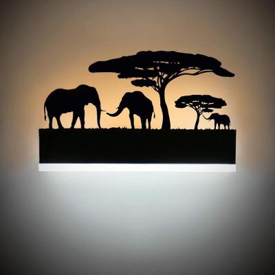 China 2800k-6500k 18W 220V LED Modern Home Wall Art Mid Century Decoration Wall Lamp Modern Warm Acrylic Bedside Lamp Background Wall for sale