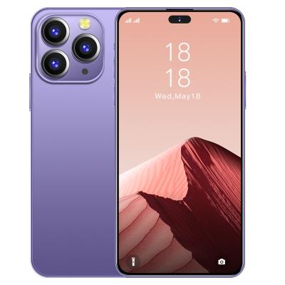 China Dual SIM Card Wholesale Original Phone 14 Pro Dual SIM Card 108MP Rear Camera Face Recognition 5G Smartphones 6.7 Inch 108MP Max Rear Camera for sale