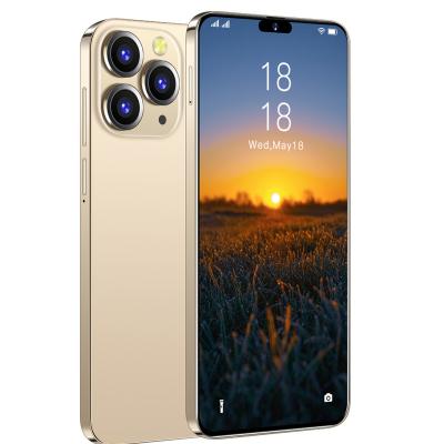 China Factory Original Dual SIM Card Phone 14 Pro 6.7 Inch Smartphone Max 48MP Rear Camera Wired 20W Dual Sim Card Charging New 5G Smartphones for sale