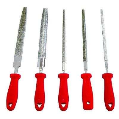 China The Hottest Selling Diamond The 46# Industrial Diamond Stone File Set With Handle for sale