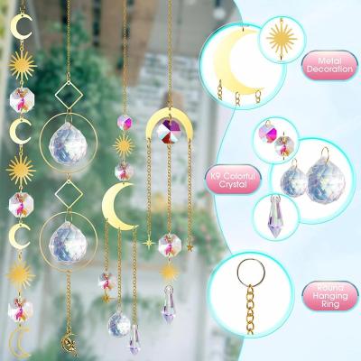 China China QJX diy art crystal prism windows sun catchers for sale