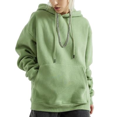 China Wholesale men's unisex hoodies 420gsm 100%cotton heavy white anti-pilling pullover simple oversized hoodies for sale