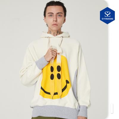 China New Arrival Fashion Men's Breathable Hoodies Plus Size Loose Printed Hip Hop Men's Casual Sweatshirt for sale