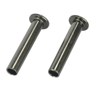 China Hot Selling Popular Recommended Custom Made Stainless Steel Product Large Flange Rivet Hollow Nut For Sale for sale