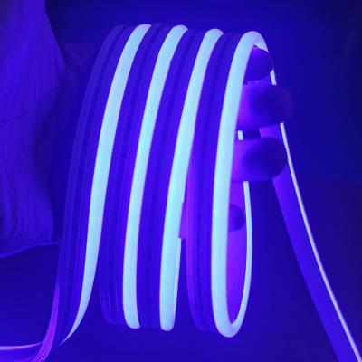 China Waterproof Flexible LED Rope Light 12VDC Silica Gel LED Tube Light Blue Color for sale