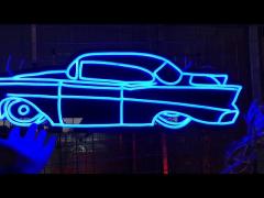 Car neon sign