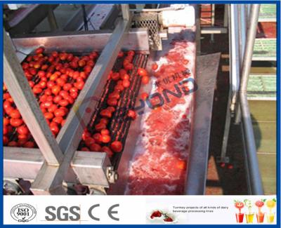 China Full / Semi Automatic Tomato Processing Equipment For Tomato Processing Plant for sale