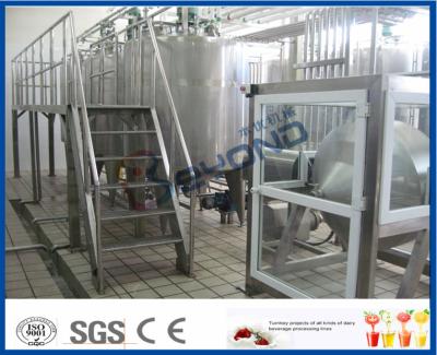 Cina burro dello SGS di 500L 1000L che fa attrezzatura con la macchina del separatore del burro in vendita