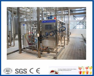 Chine Équipement de pasteurisation de lait à échelle réduite SUS304, pasteurisateur de technologie de laiterie d'écran tactile de PLC à vendre