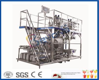 China 3000 - 20000LPH Full Automatic Beverage Production Line With CIP System / PLC Control for sale