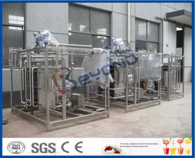 China Yoghurt Pasteurizer Milk Pasteurization Equipment With SUS304 / SUS316 Material for sale