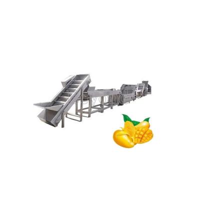 China PLC Control Mango Processing Plant Mango Pulp Processing Machine 380V 50Hz for sale