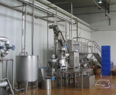 China SUS304 Auto Drink Making Machine / Soya Milk Plant With 6-9 Months Shelf Life for sale