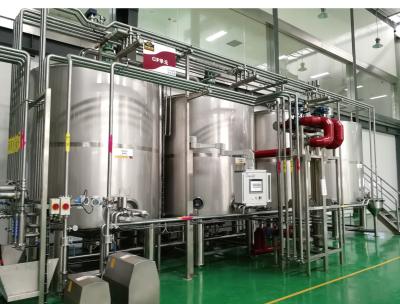 China Double Circuits 500L Fruit Juice CIP Cleaning Tanks for sale