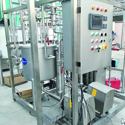 China 6TPH Palm Wine Htst Pasteurization Equipment With Electricity Box for sale