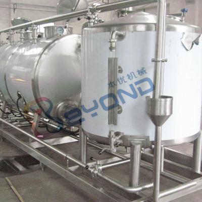 China Single Circuit Dairy Processing CIP Washing System Machine for sale