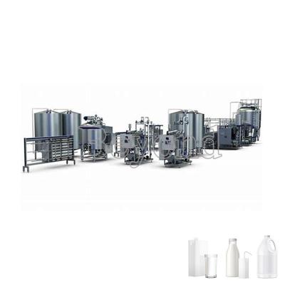 China SUS304 Stainless Steel Automatic Dairy Processing Plant Milk Processing Equipment High Efficiency for sale