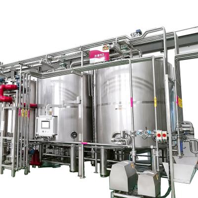 China Cleaning Liquids Transfer Milk Tanker RO CIP Cleaning System for sale