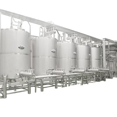 China Food Grede CIP Cleaning System For Cip Process In Dairy Plant 1000L - 10000L Tank Size for sale