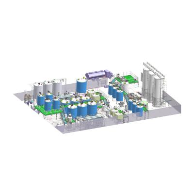 Китай Машинное оборудование завода по обработке молока PLC 3000L/H 	Энергосберегающий продается