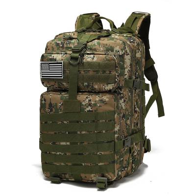 China camping & Outdoor Military Tactical Sports 3P EDC Molle Rucksack Assault Rucksack 40L Pack Rise for Trekking Camping for sale