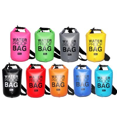 China Hunting Waterproof Dry Bag For Women Men Bucket Bag Factory Direct Sale PVC 500D Drift Thick Mesh Fabric for sale