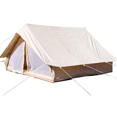 China Camouflage/Field Game Light Tent Luxury Outdoor Resort Indian Spring and Autumn Cotton Roof Tent Camping 3-4 People Custom Cabin Windproof Tent for sale