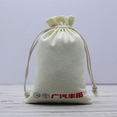 China Zipper Cotton Canvas Pouch Cotton Canvas Jewelry Packaging Pouch Eco-Friendly Reusable Customs LOGO Print for sale