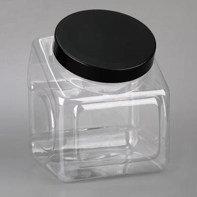 China Unique Freshness Preservation Design 2L Plastic Storage Jar With Big Mouth For Food Packaging for sale