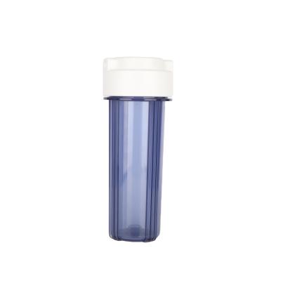 China Transparent Clear Water Filtration 10 Inch Filter Housing For Home RO Water Purifier for sale