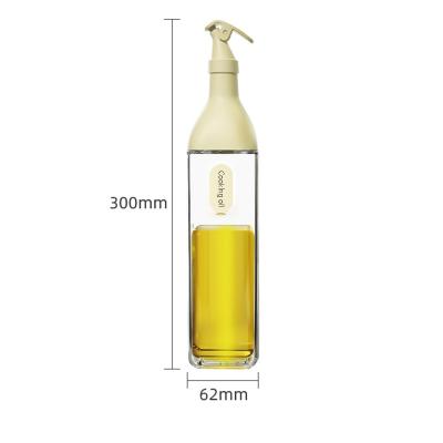 China Factory Direct Microwavable Oil Bottle Soy Sauce Bottle Glass Vinegar Square Bottle for sale