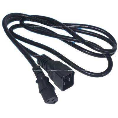 China Good Industrial Quality C13 To C20 POWER CABLE PDU Adapter Cable for sale