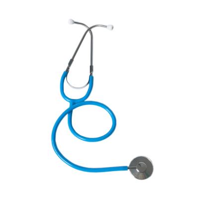 China Special for Pediatrician Blue Single Sided Stethoscope Home Kid Child Pediatric Student Toy Stethoscope for sale