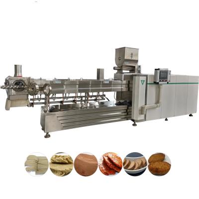 China Automatic Structured Production High Moisture Soybean Protein Meat Processing Plant Machine With Formula for sale