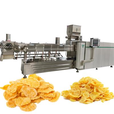 Cina High Efficiency Easy Operation Ready Made Sena Expanded Plain And Coated Breakfast Cereals Production Lines in vendita