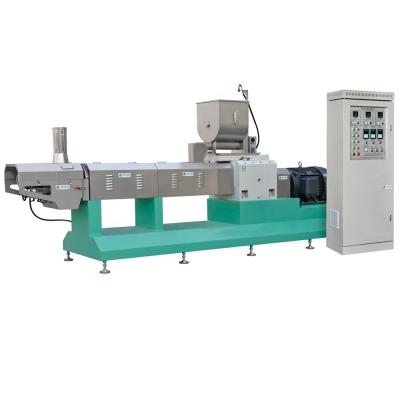 China Automatic Production Good Taste Food Snacks Making Machine Snacks Twin Flour Food Machine Extruder Puffing Machine à venda