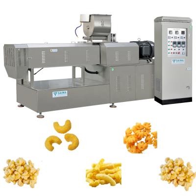 China Automatic production good price pops snack puffing and popping machine corn puffed extruder from manufacturer for USA en venta