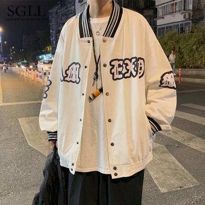 China Spring Winter Fashion Mens Sustainable Baseball Letterman Jacket Men Loose Classic Long Sleeve Casual Jacket Thin Coats Mens Jackets Boys for sale