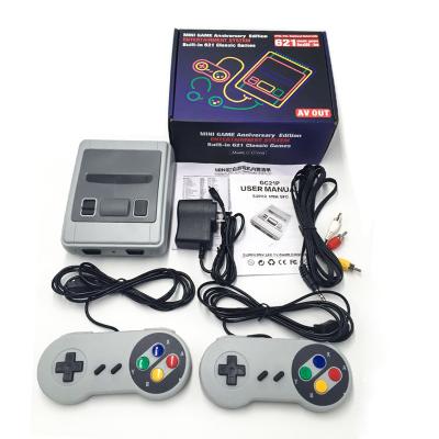 China New Retro AV Classic Plug TV Straight Out With Built-in 621 Games , Home Entertainment Video Game Console for sale