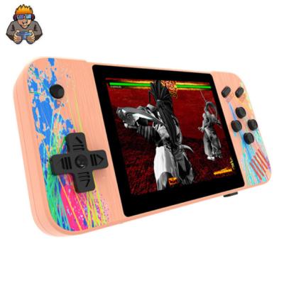 China 800 single and double horizontal retro classic arcade G3 TV rechargeable handheld game console in 3.5 inch big hd game console for sale